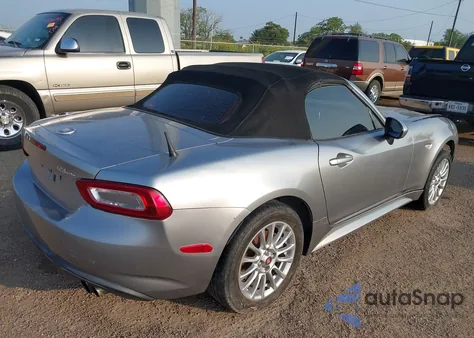 2017 Fiat 124 Spider Classica from USA, damaged, VIN JC1NFAEK5H0101807